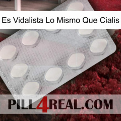 Is Vidalista The Same As Cialis 16